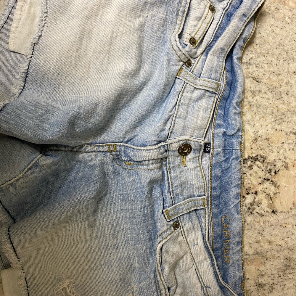 Car mar jean shorts